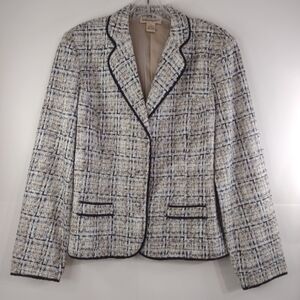 Monterey Bay women's light Tweed jacket size (12).
